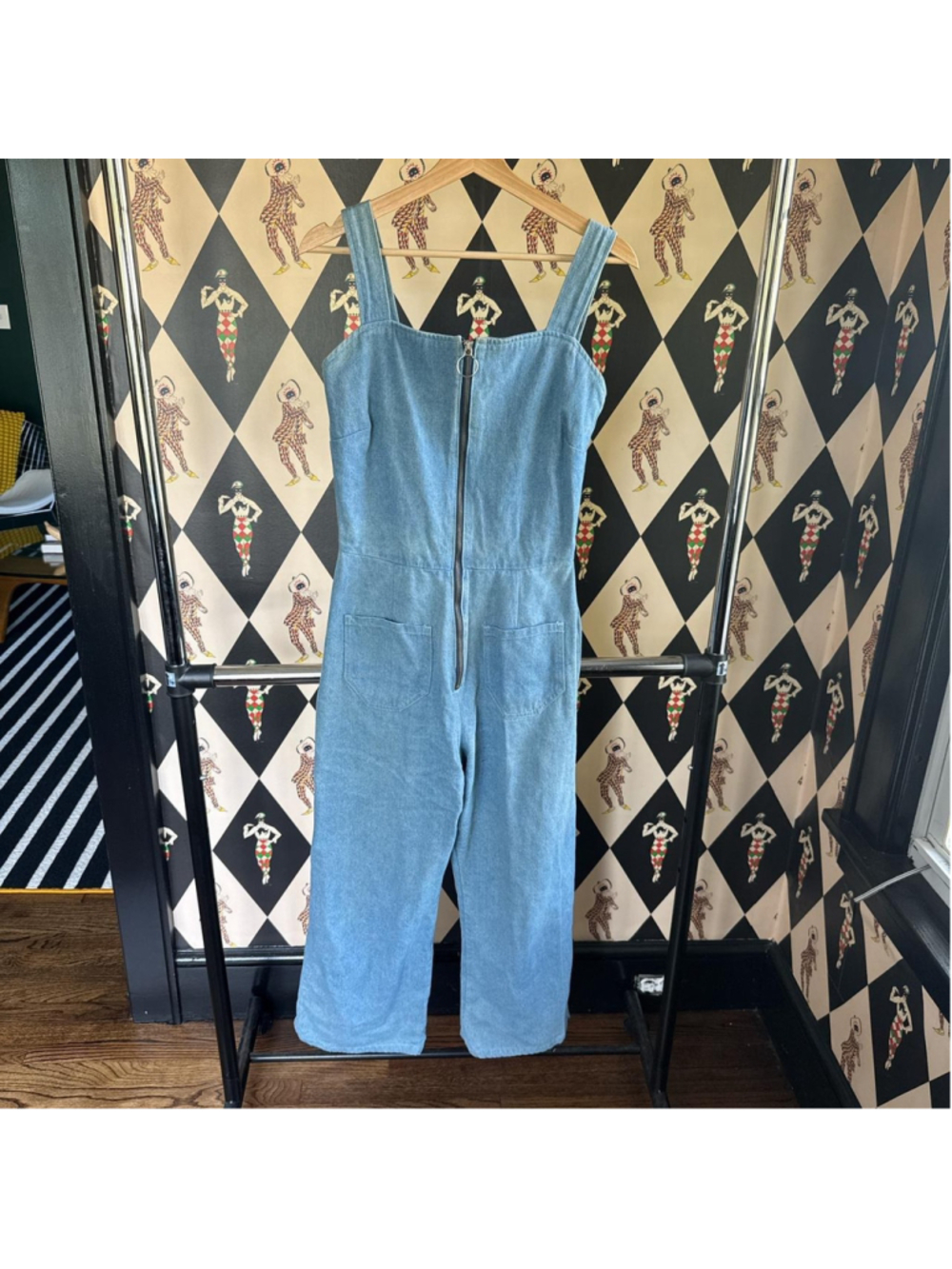 lykke wullf fibi jumpsuit in size medium